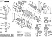 Bosch 0 602 330 034 ---- flat head angle sander Spare Parts